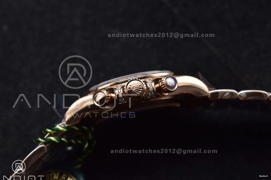 RG Edition Rainbow Black Bracelet ZF Daytona on Dial SH4130 Diamonds 116595RBOW 1:1 Best 0205